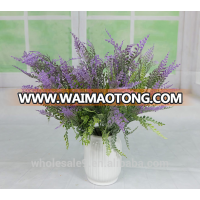 Plastic Lavender home decor flower Artificial Flower Decor Latex Flores Artificiales