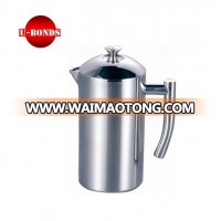 Large Stainless Steel French Press Coffee Maker - Double Wall Tea Or Coffee Press coffee french press