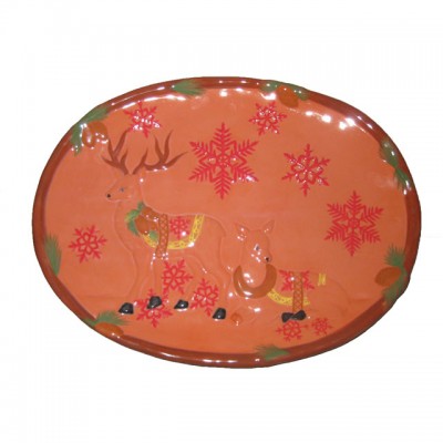 Hotsale Ceramic Plate Wholesale Christmas New Item