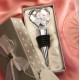 Fashionable Wedding Gift Crystal Heart-Shaped Bottle Wine Stoppers